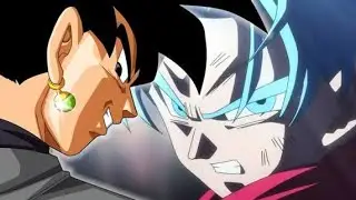 [Trunks vs Goku ] black legendary super Saiyans Fights