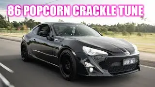 Toyota 86 LOUDEST Pop and Crackle tune EVER  *SHOOTS FLAMES*