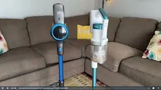 Eureka Lightweight Cordless Vacuum Cleaner, High Efficiency Powerful Motor LED Headlights, Convenien
