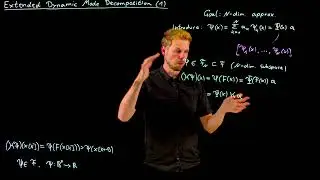 Extended Dynamic Mode Decomposition 1 - Finite dimensional subspaces (DS4DS 8.05)