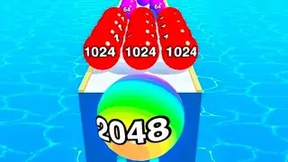 ball Run 2048 game new Update Gameplay #shortslive #shortsfeed #live