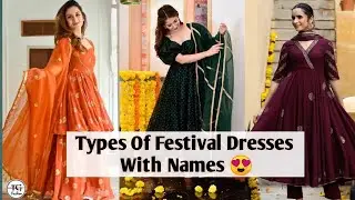 Different Types Of Dresses For Indian Festival | Festival Outfit | Festival Looks #trending