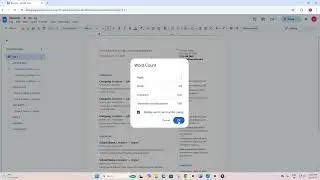 How Do I Count My words in Google Docs