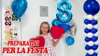 PREPARATIVI per la FESTA DI COMPLEANNO di ERIKA +8🎁 •Ep 1•