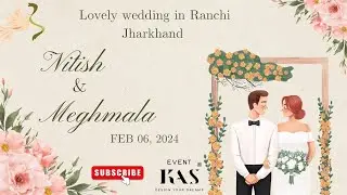 Grand Wedding Transformation by Event K.A.S | Nitish & Meghmala at The Royal Garden Banquet, Ranchi