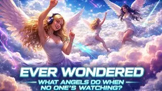 Ever wondered what angels do when no one is watching. 