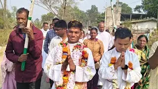 Thanks giving Mass by Fr. Rohan Nayak from Adava (CM)