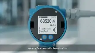 Facilidade de uso do Rosemount&trade; 4051S transmissor de press&atilde;o