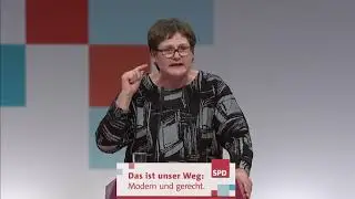Leni Breymaier SPD Bundesparteitag 2017