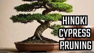 Hinoki Bonsai Energy Management Pruning