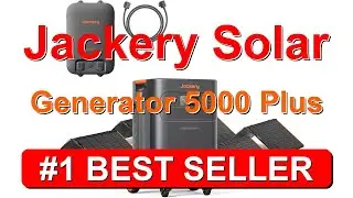 Портативная электростанция Jackery Solar Generator 5000 Plus с двумя солнечными батареями мощност...