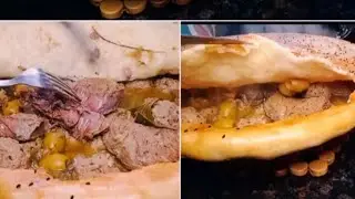 كفتة الشرق الجزائري بطريقة تقديم تركيه