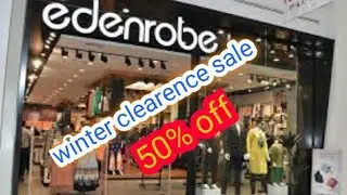 edenrobe ladies winter stuff on sale up to 50 %