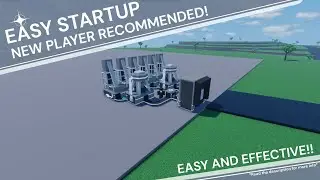 Build Your Factory Tycoon Tutorial for new players EASY AND EFFECTIVE!!!