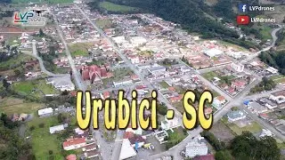 Urubici - Imagens aéreas, saindo do mirante até o centro da cidade - Serra Catarinense - 4K - Drone