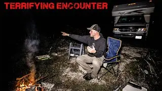 (VERY SCARY) TERRIFYING CAMPING IN A VAN AT HAUNTED FARM | SCARIEST NIGHT AT THE DEMON HOUSE