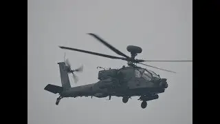 Apache Helicopter In Action Uae Military Demonstrations