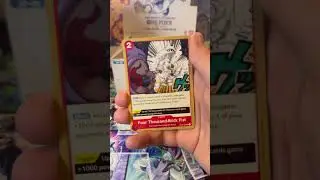 One Piece TCG Day 157 #PackADay #OP05 #AwakeningOfTheNewEra #OnePiece #TCG #MangaRare #SR #ENEL