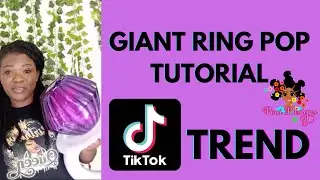 3D Ring Pop Tutorial | Tik Tok trend | With Pool Noodle