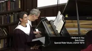Richard Binder and Alex de Suze sing a duet of Bob Dylan's 