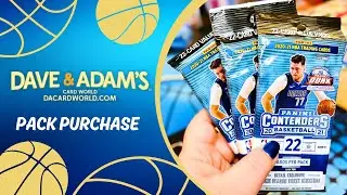 Panini Contenders Basketball Hanger Packs from Dave and Adam's Card World (2020-2021)