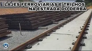 DETALHES DA DUPLICAÇÃO DA ESTRADA DO DERBA E LAJES FERROVIÁRIA, veja