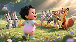 Farmer in the Dell | Fun Nursery Rhyme Song for Kids