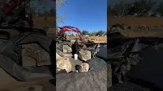 Timelapse: Enormous Water Feature Build! 🌊
