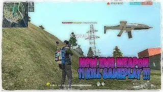 NEW XM8 WEAPON 11 KILLS GAMEPLAY !! Free Fire Battlegrounds !!!
