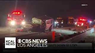 3 people dead after crash shuts down 5 Freeway in Oceanside
