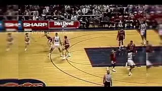 Mark Price splits the pick and roll and nails the jumper