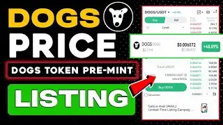 Dogs Token Claim 🤑 Dogs Token Price 😱 Gatio Dogs Pre Mint Listing Price 💸