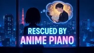 Relaxing Sleep Music + Anime Edit | Anime Piano Relaxing Music for Study | japing