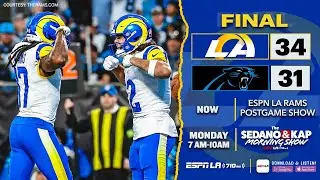 RAMS WIN ON WILDCARD WEEKEND! React NOW! - ESPN LA Rams Postgame Show