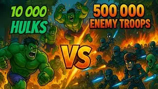 Can 10 000 Hulks Crush 500 000 Space Soldiers & Alien Archers? &ndash; Epic UEBS2 Battle