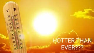 THE SUMMER HEAT MYTH? #weather #heat #sun #weatherman #shtf