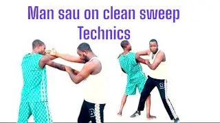 man sau on clean sweep technics [wing chun sensitivity drilling]
