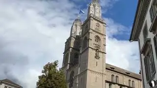 Grossmunster Protestant Church Zurich Switzerland Tour