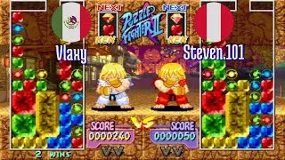 FT5 @spf2t: Vlaxy (MX) vs Steven.101 (PE) [Super Puzzle Fighter II Turbo spf2 Fightcade] Jan 28