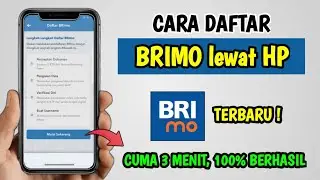 Cara Daftar BRIMO | Cara Daftar M Banking BRI