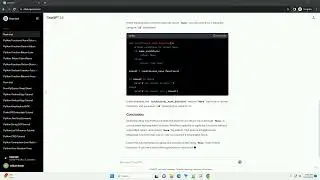 python function return null