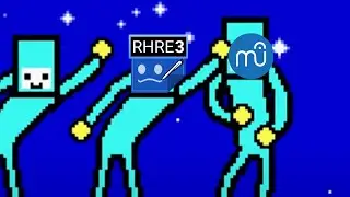 I recreated Space Dance entirely using Rhythm Heaven Sound Effects