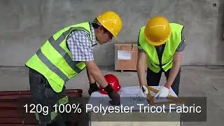 Working on a Construction Site with High-Visibility Safety Vests