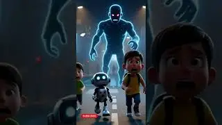 Future City Me Robot Attack 😈 | Hindi Animation Film #shorts #viral