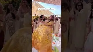 7 Fun and Unique Haldi Ceremony Games for Bride and Groom. #haldiceremony
