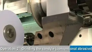 Artificial joint grinding wheel