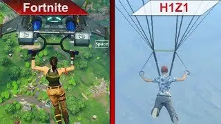 SBS Comparison | Fortnite vs. H1Z1 | Gameplay, Graphics, Physics, Benchmark | 2018 | ULTRA | PC