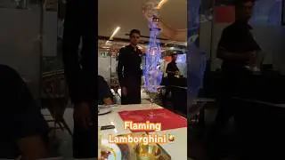Flaming LAMBORGHINI Cocktail🔥 #trending #shorts #cocktail