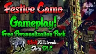 Ghosts FREE Festive CAMO/ Personalization Pack Gameplay! Guard Dog 
