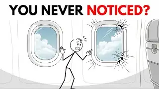 Why Are Airplane Windows Round, Not Square?